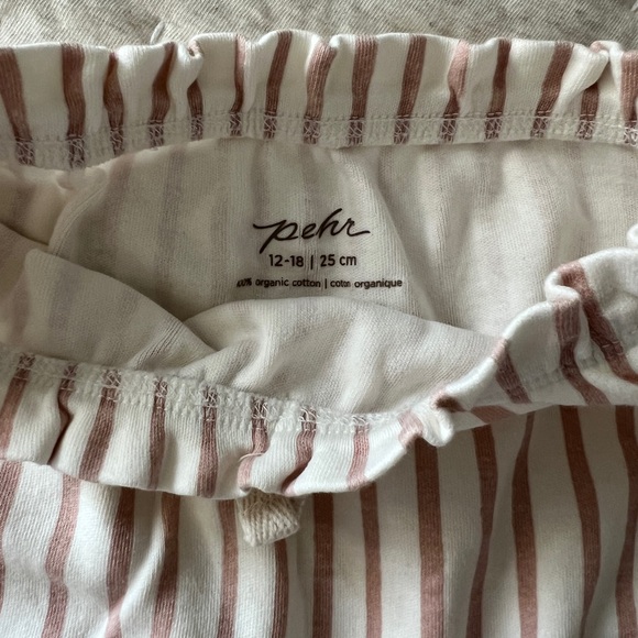Pehr Baby Bloomer Shorts Stripes Away Pink 12-18 months - Picture 2 of 3